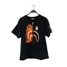 A BATHING APE/T-Shirt/L/Cotton/BLK/Graphic/Zipper