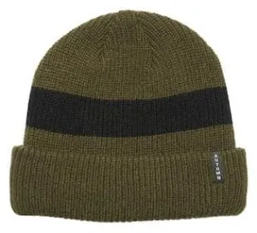 AUTUMN Band Fleece Lined Beanie Army