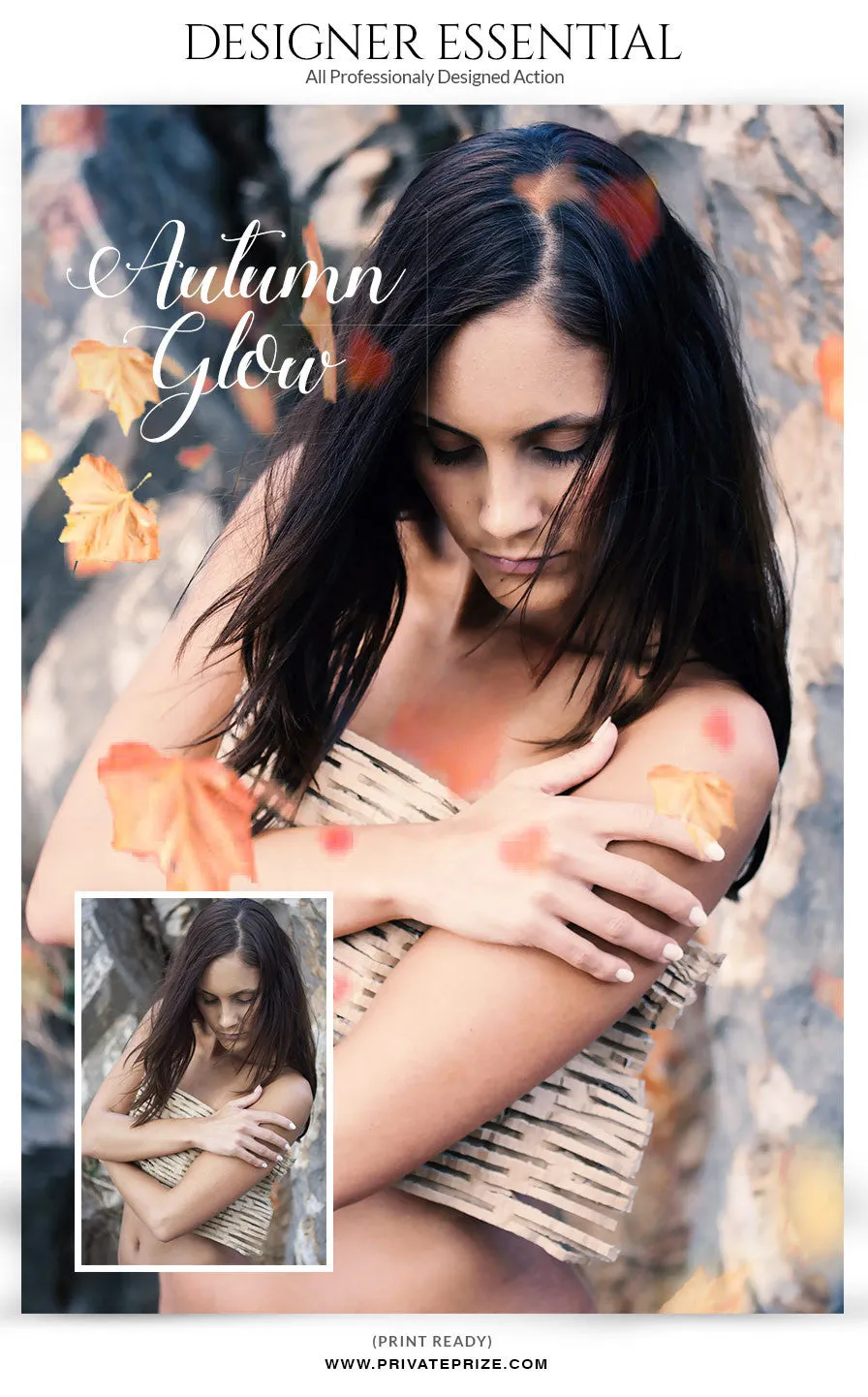 Autumn Glow - Actions Photoshop Template