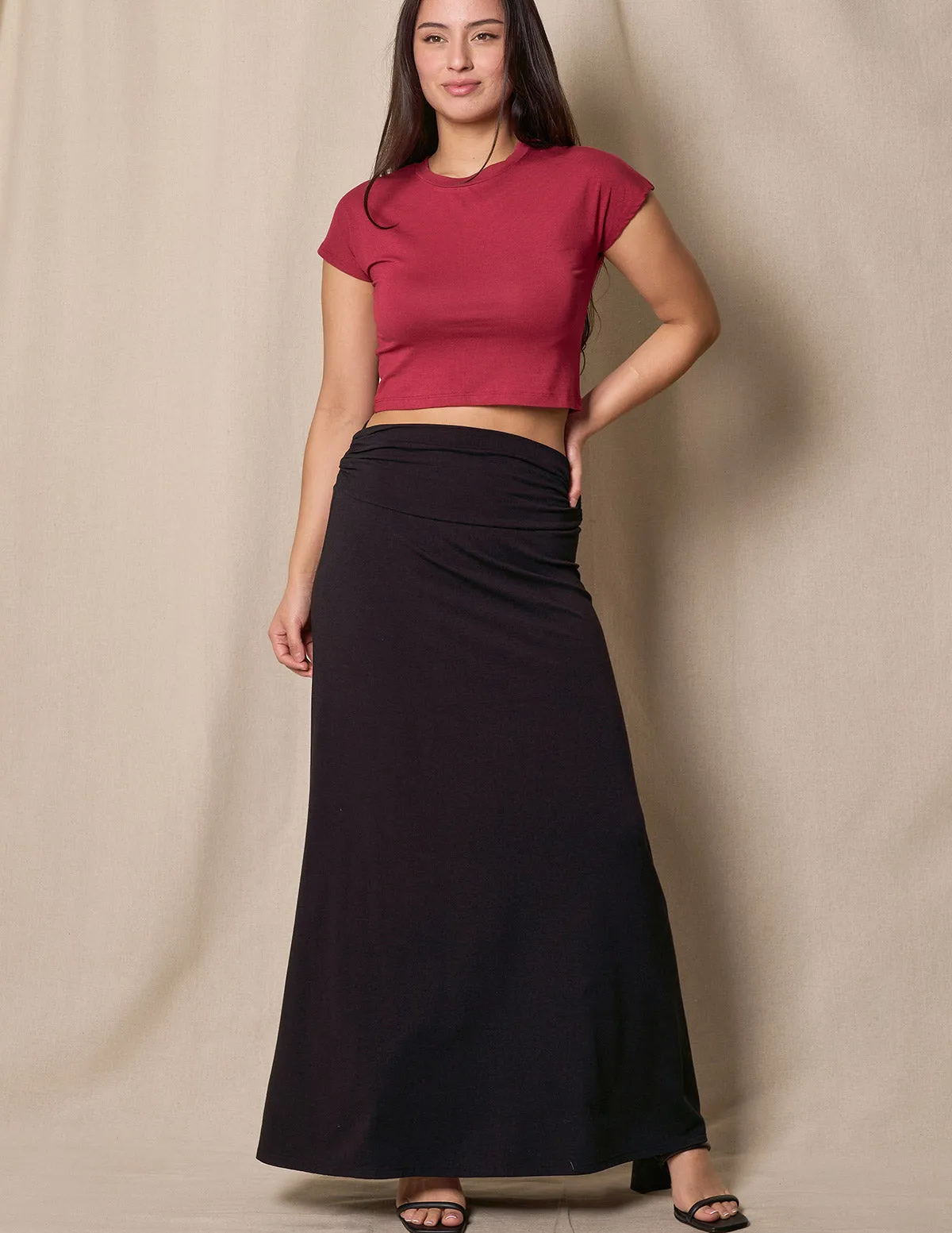 Bamboo / Organic Cotton Travel Skirt