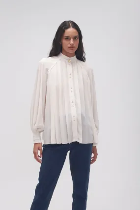 Beatrice Pleated Blouse