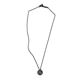 BLACK & SILVER NECKLACE CHARM by CLOTHES MENTOR