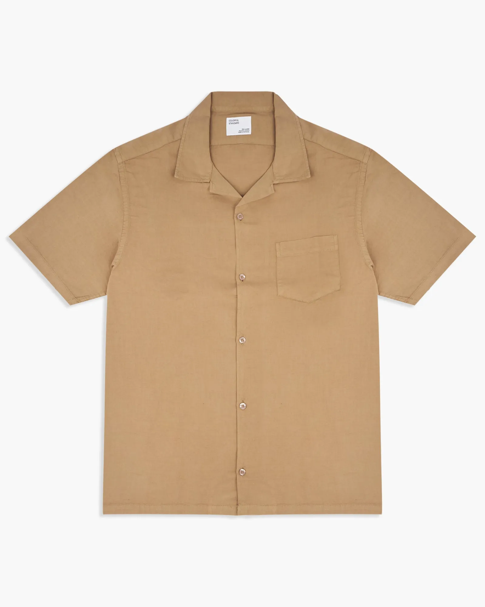 Colorful Standard Linen Shirt - Desert Khaki