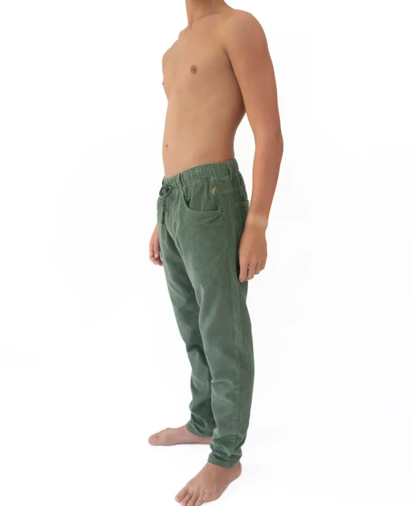 Cord Jogger Pant | Khaki