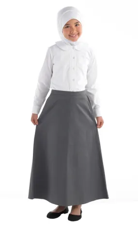 Cotton Twill Uniform Skirt- Kids Size