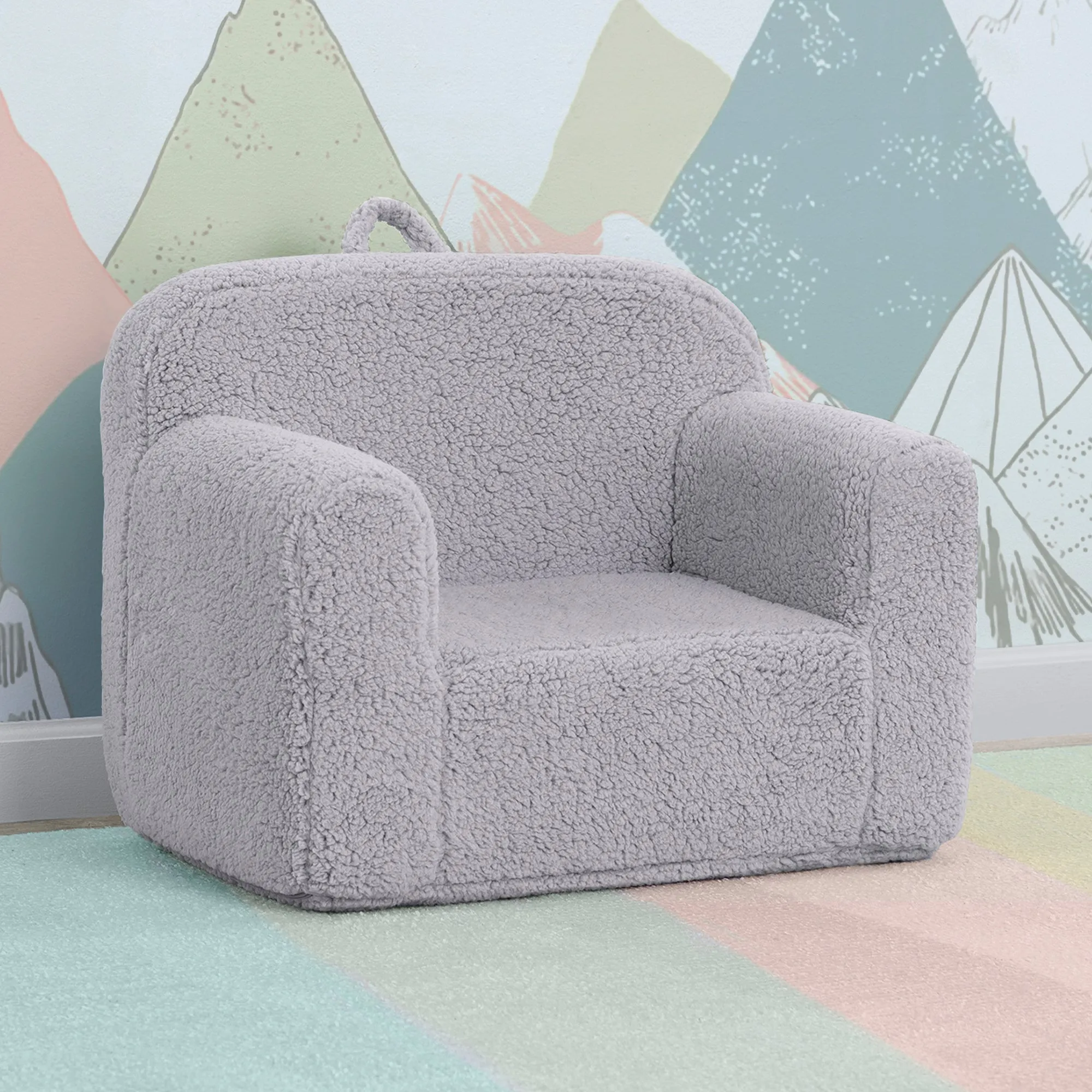 Cozee Sherpa Chair for Kids