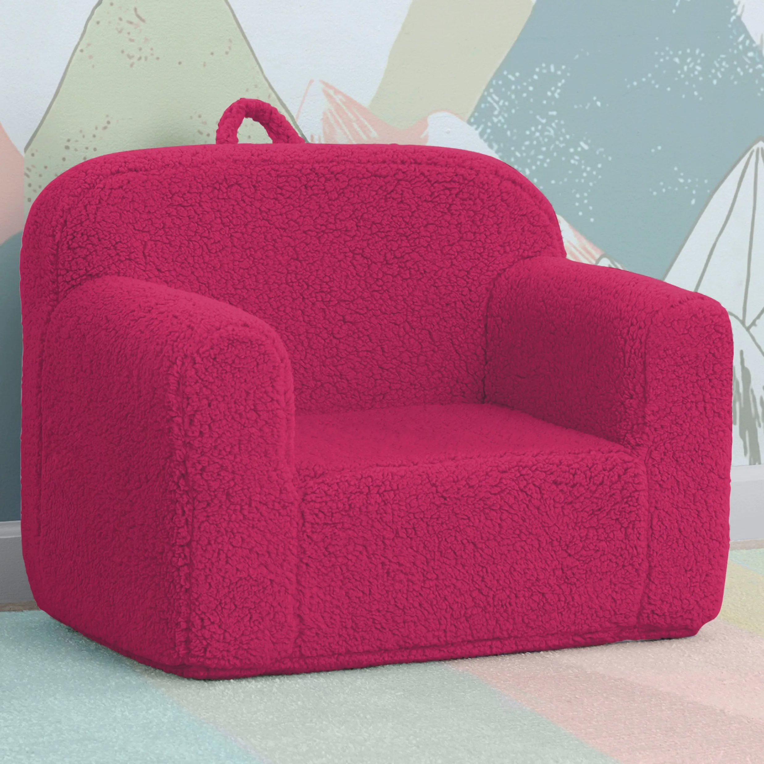 Cozee Sherpa Chair for Kids