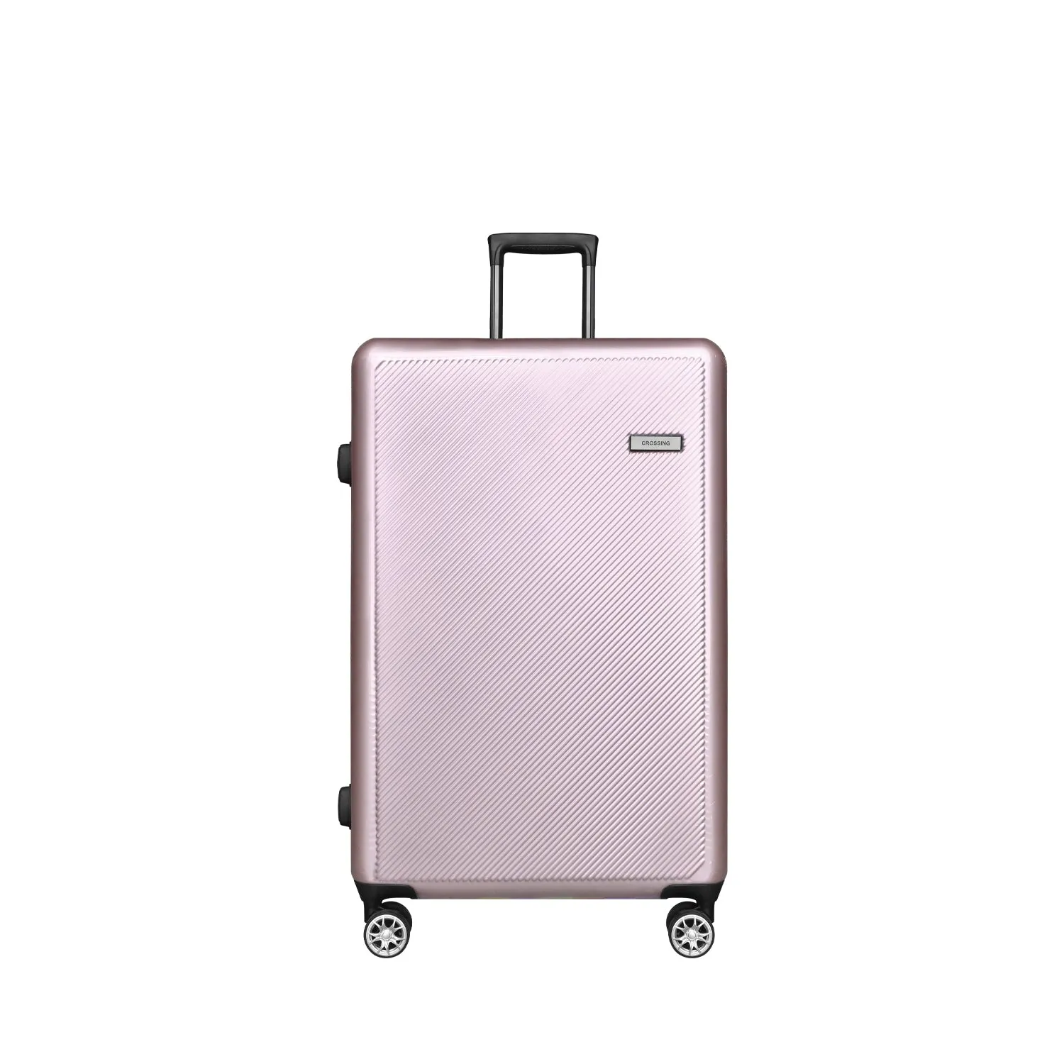 Crossing 084 Double Zipper Upright 20" Carry-on Luggage