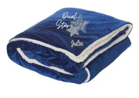 Dual Star Mink Sherpa Fleece Blanket