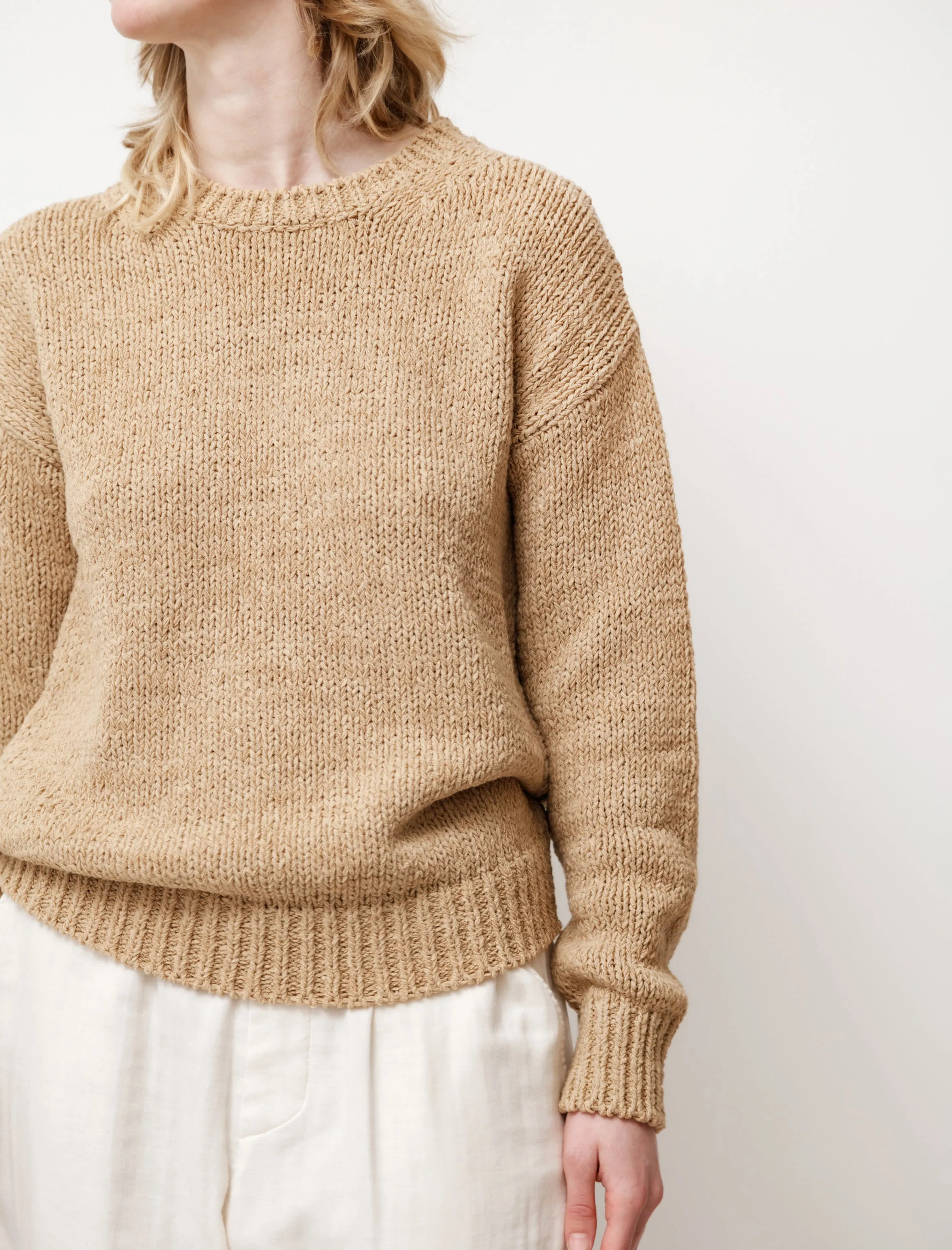 Fettucia Sweater Light Khaki