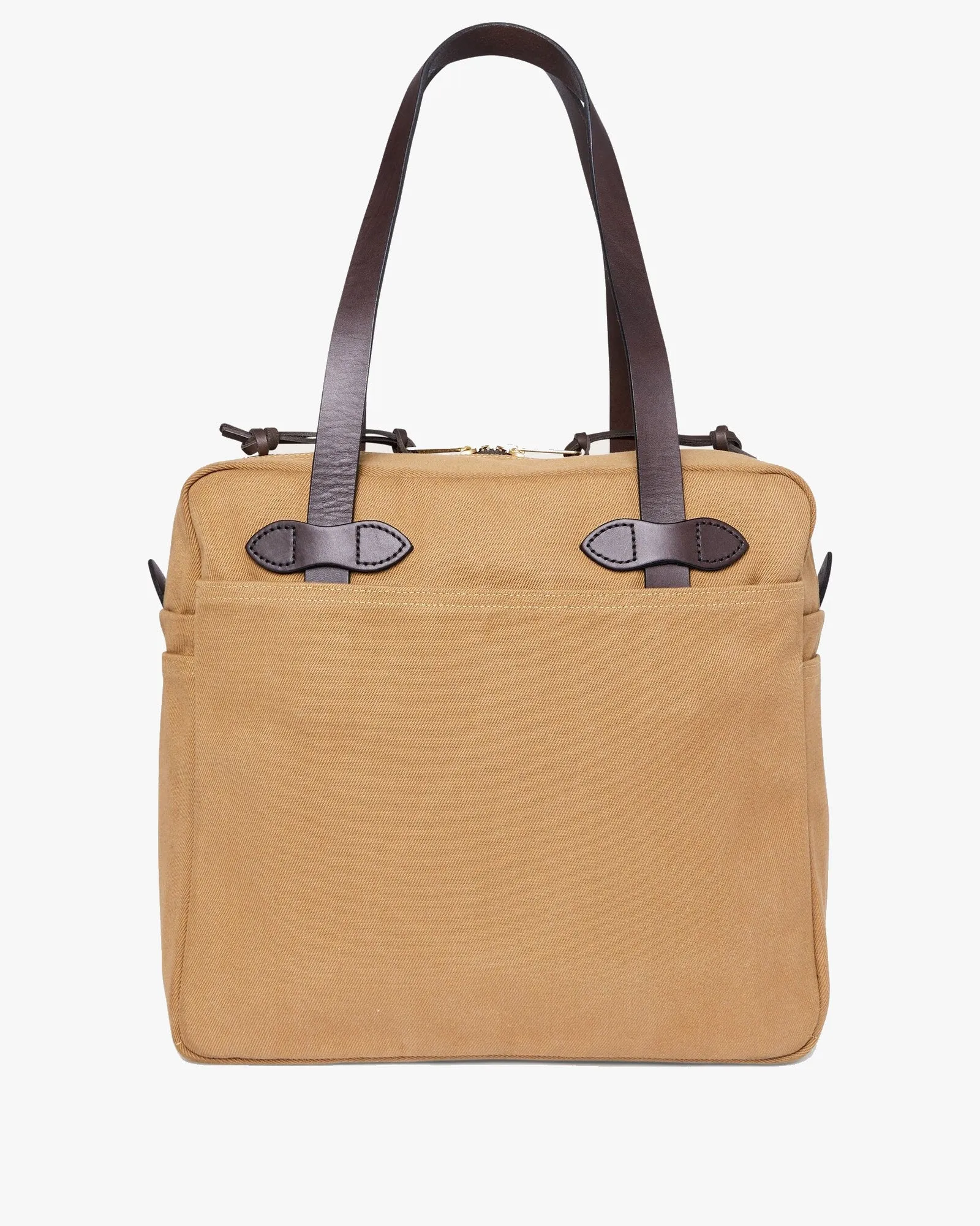 Filson Rugged Twill Tote Bag w / Zipper - Tan