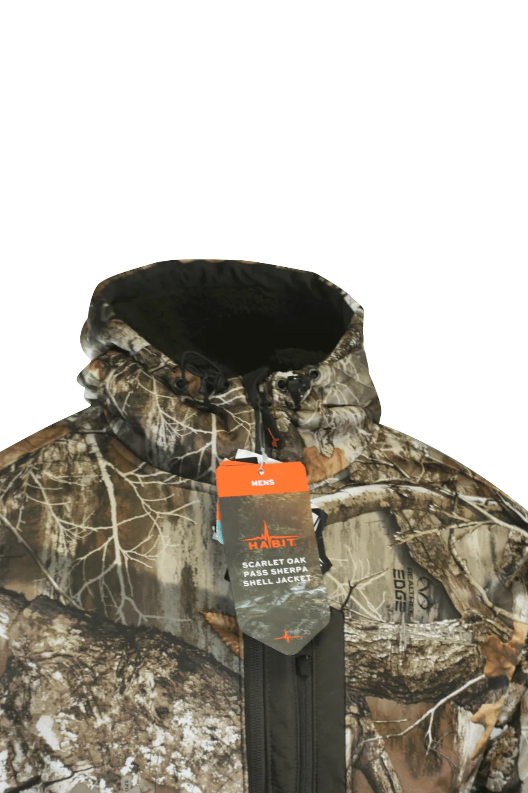 Habit Men's Jacket Realtree Edge Rain-Factor Sherpa Shell (S02)