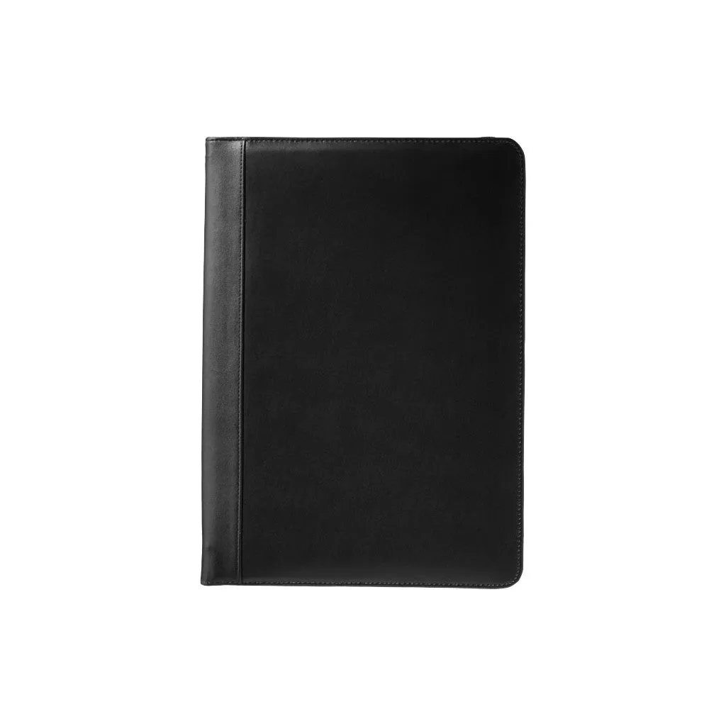 Harvard A4 leather zipper portfolio deluxe