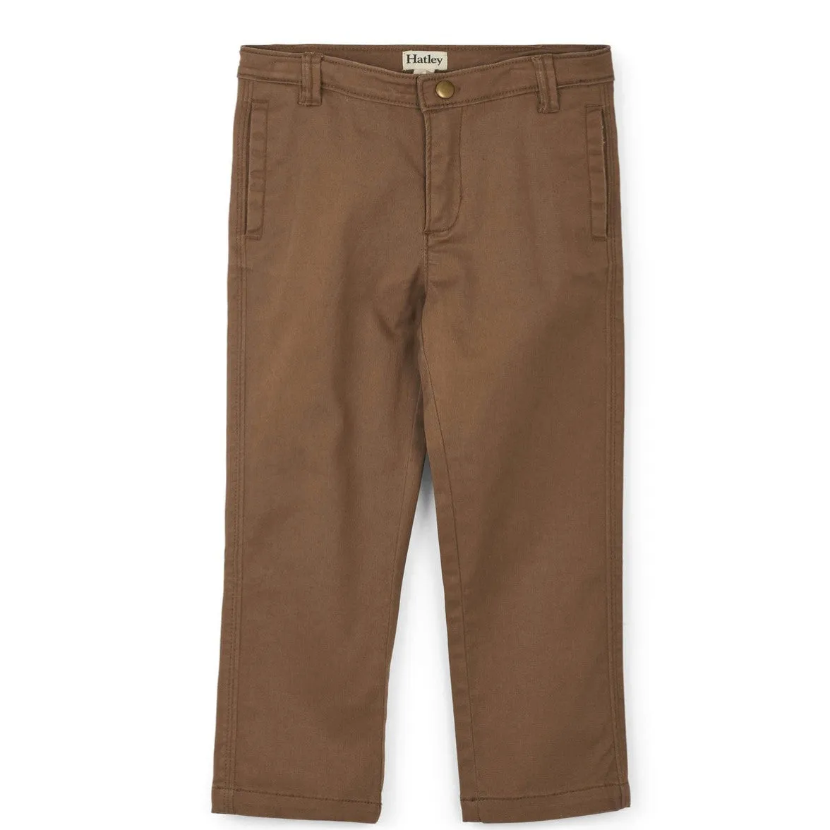 Hatley Thatched Khaki Twill Pant