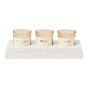 'Home' Votives | Set of 3