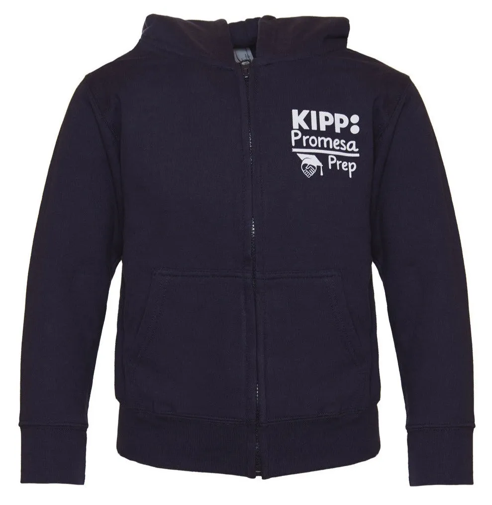 KIPP Promesa Zipper Hooded Sweater