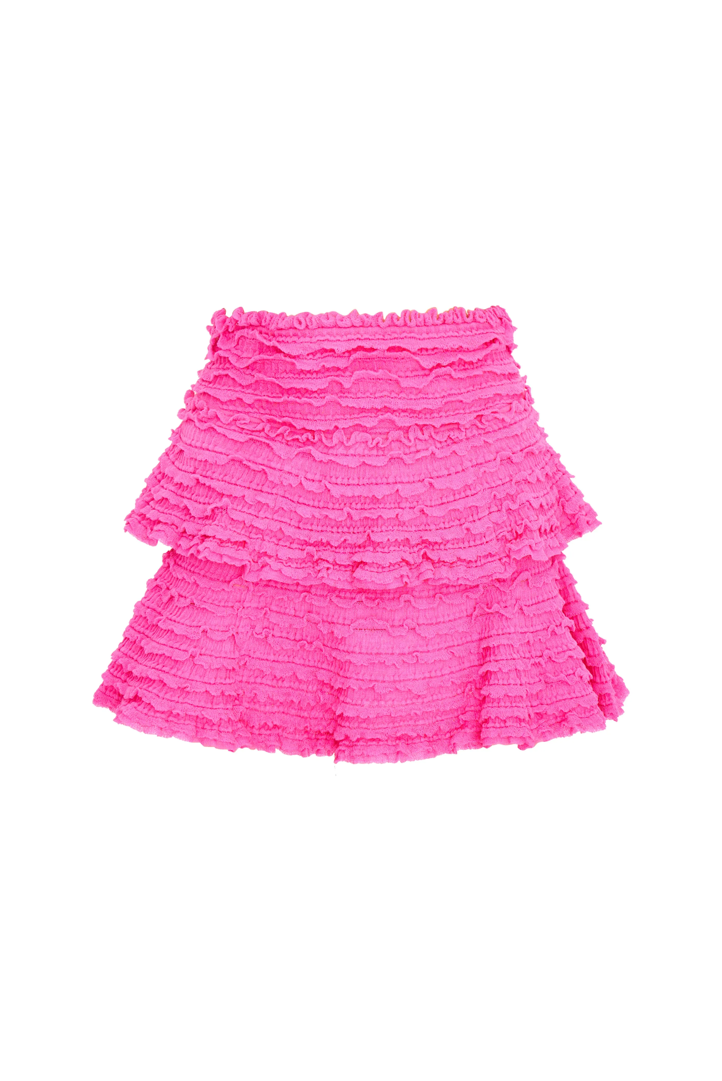 Macaw Cotton Gauz Mini Tier Skirt