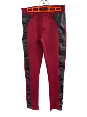 Stylish Venus Red and Black Pants for Women