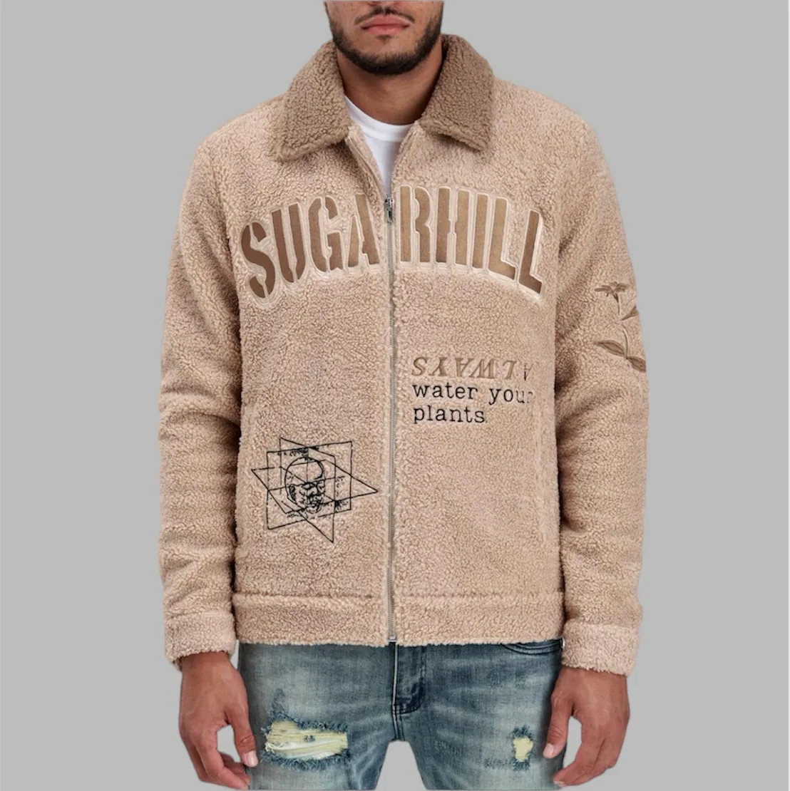 Sugarhill Growth Sherpa Jacket Sand