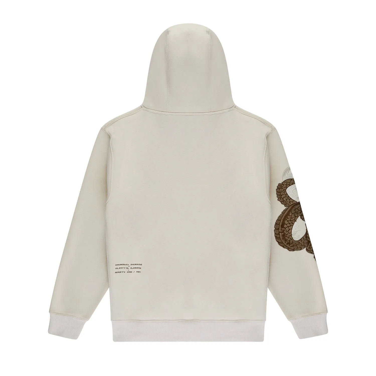 WARRIOR DRAGON HOOD - PALE KHAKI